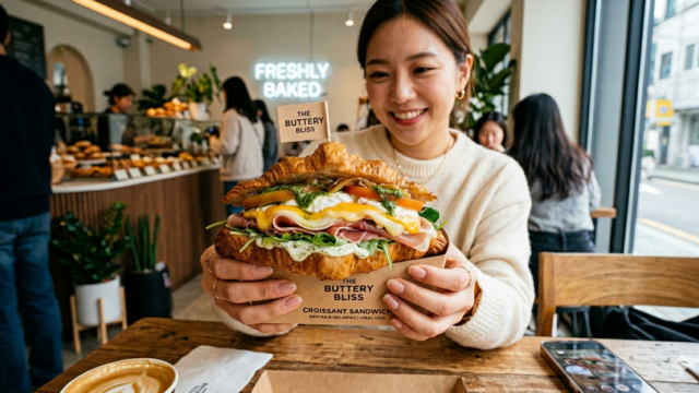 Resep Croissant Sandwich Viral 2026